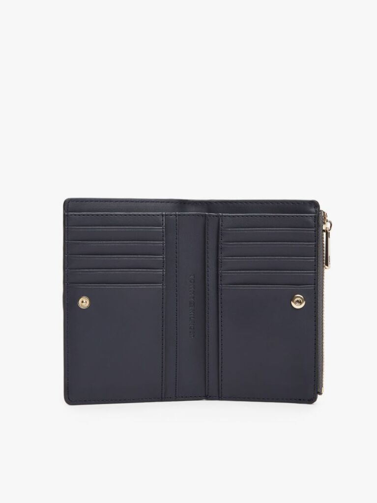 Grey TH Monogram Bifold Wallet  Women