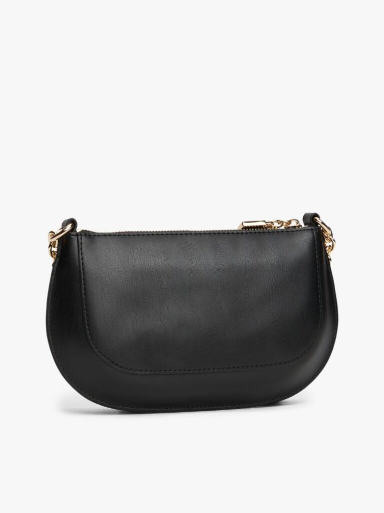 Black TH Monogram Chain Strap Crossbody Bag  Women