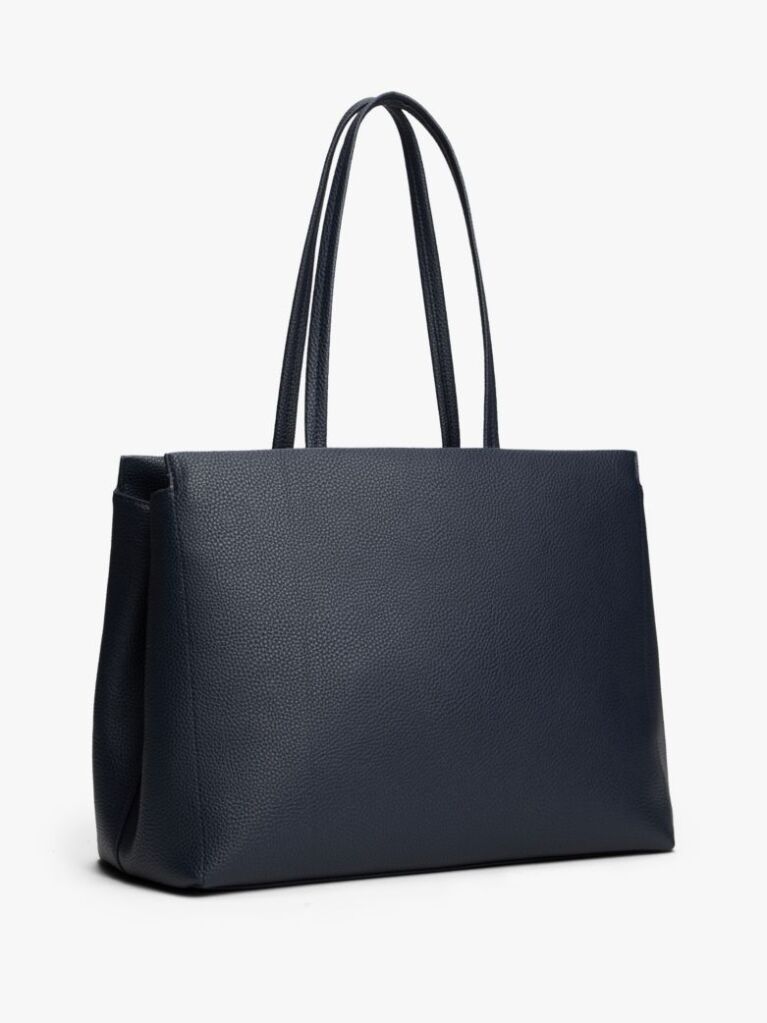 Blue Signature Tape Tote  Women