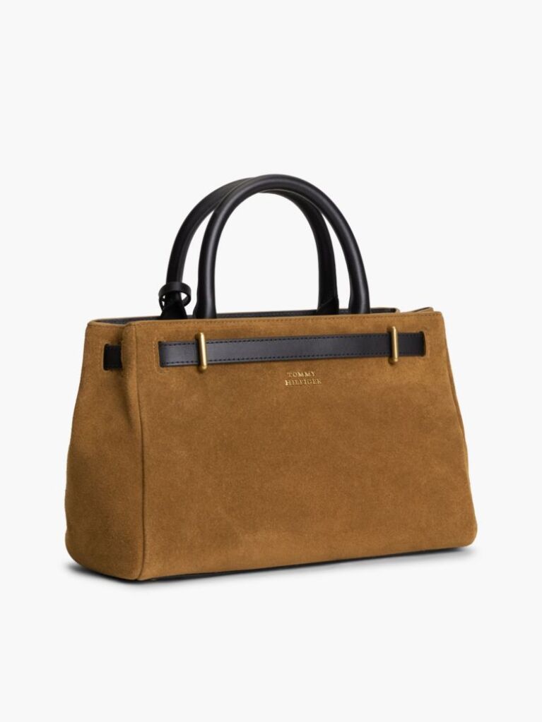 Brown The American Icon Suede Tote Bag  Women