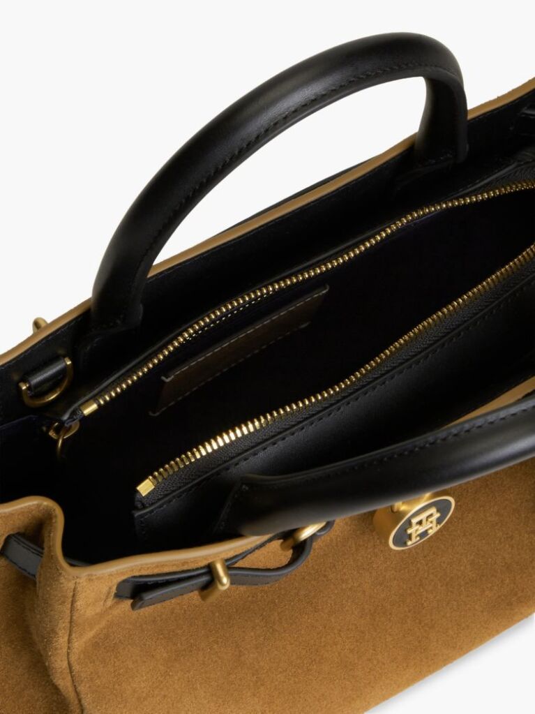 Brown The American Icon Suede Tote Bag  Women