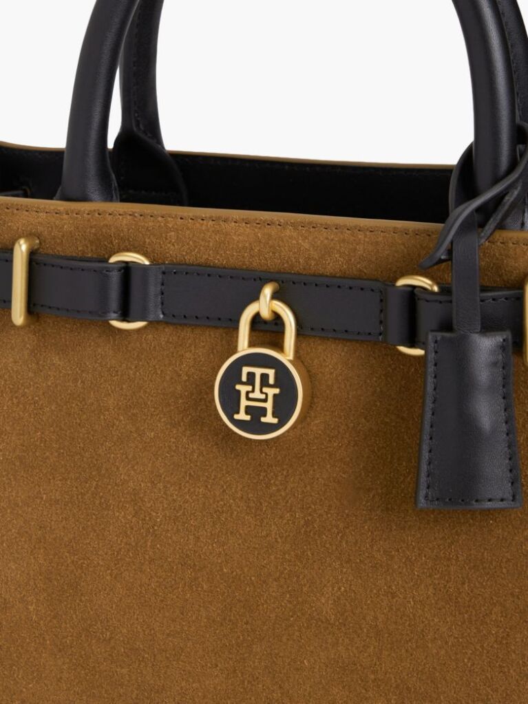 Brown The American Icon Suede Tote Bag  Women