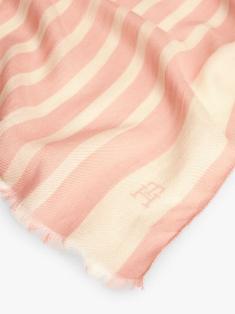 Multi Chic TH Monogram Rectangular Scarf  Women