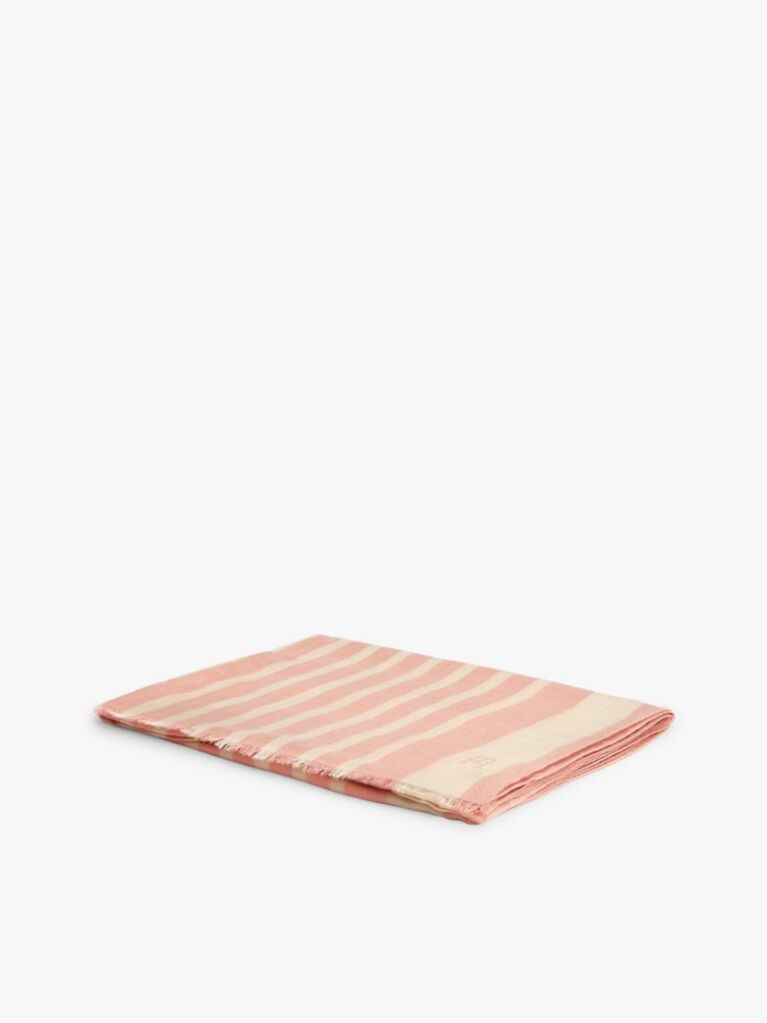 Multi Chic TH Monogram Rectangular Scarf  Women