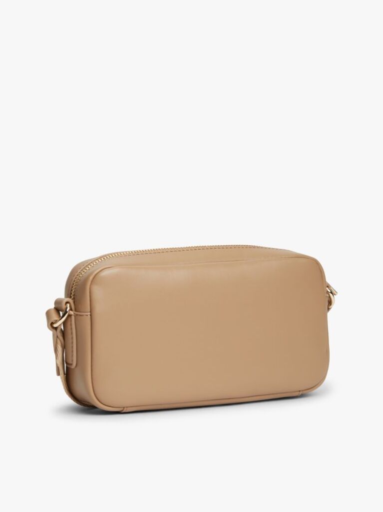 Brown Essential Debossed Crossbody Camera Bag  Women