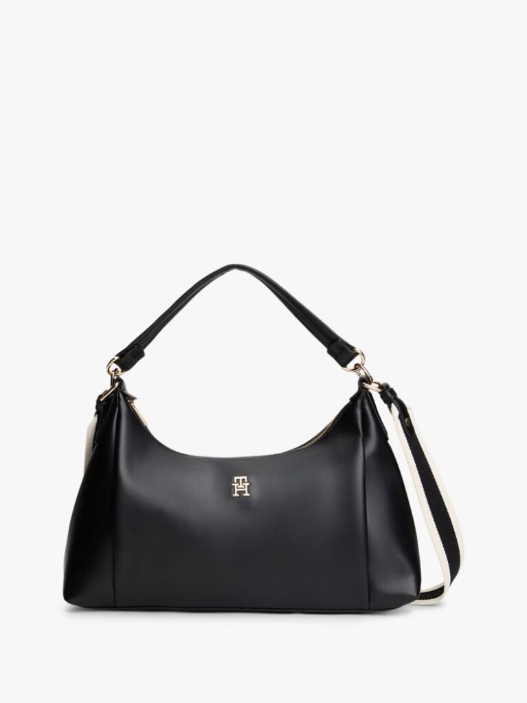 Black Essential Crossbody Shoulder Bag  Women