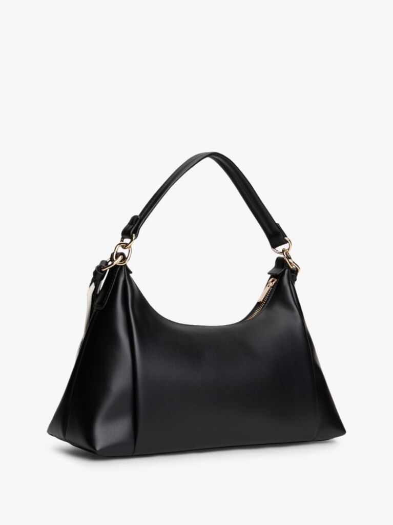 Black Essential Crossbody Shoulder Bag  Women