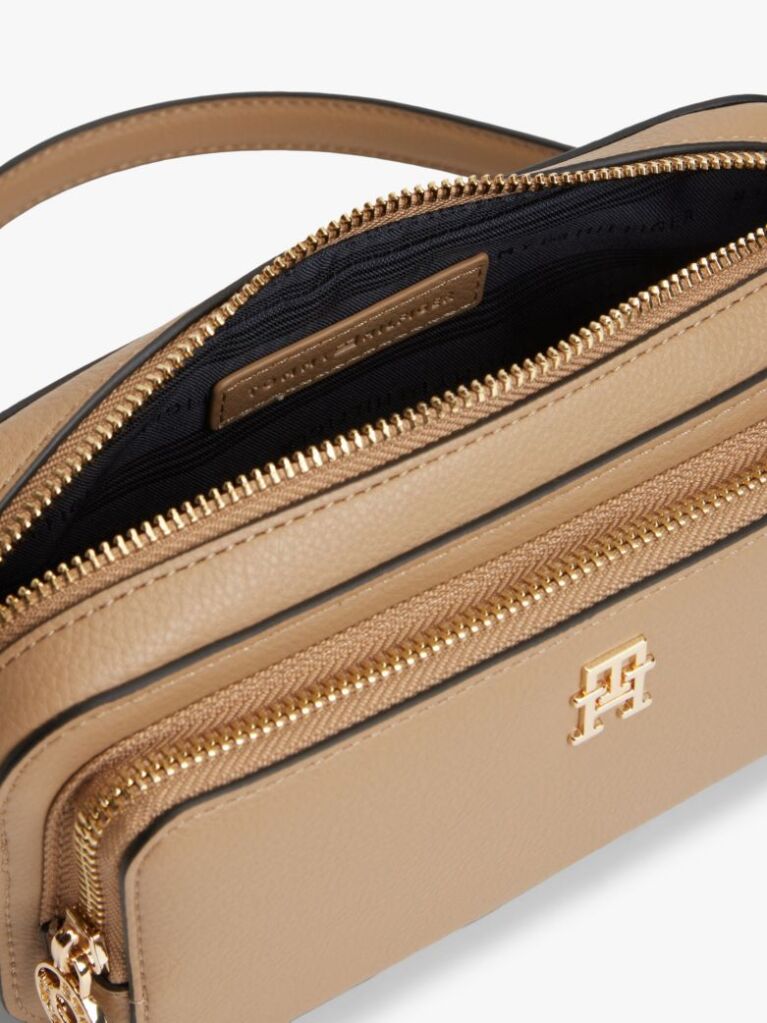Brown TH Monogram Crossbody Camera Bag  Women