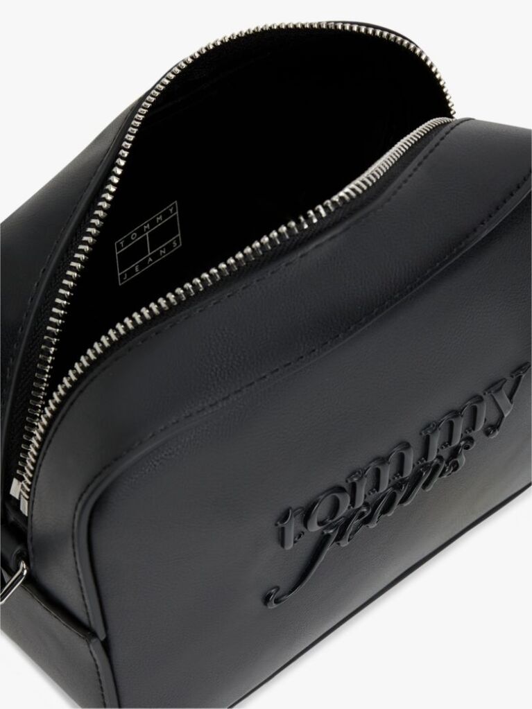 Black Essential Logo Crossbody Camera Bag  Women
