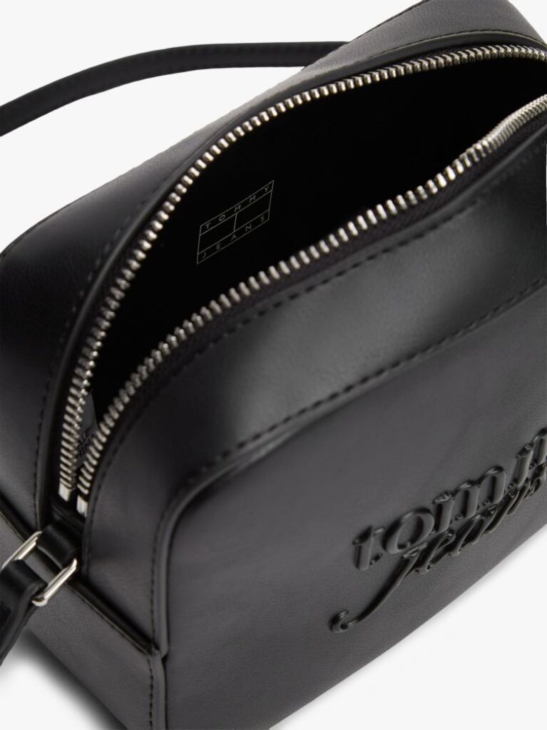 Black Essential Logo Crossbody Camera Bag  Women