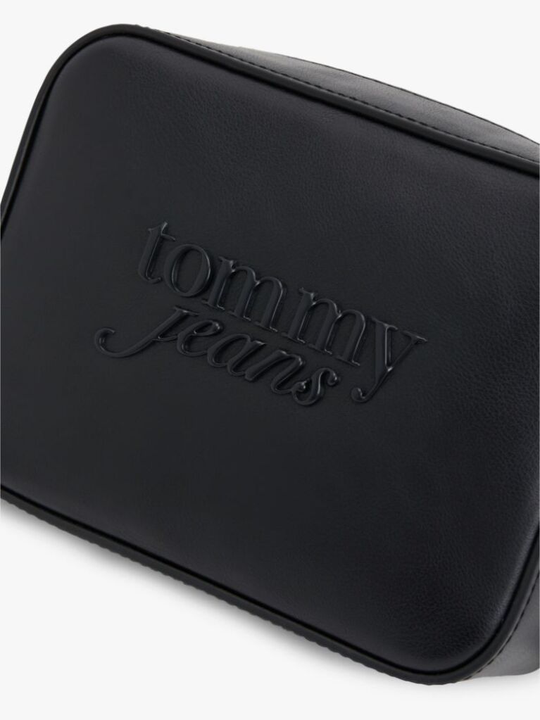 Black Essential Logo Crossbody Camera Bag  Women