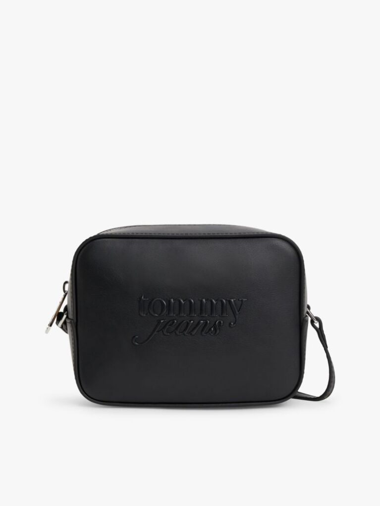 Black Essential Logo Crossbody Camera Bag  Women