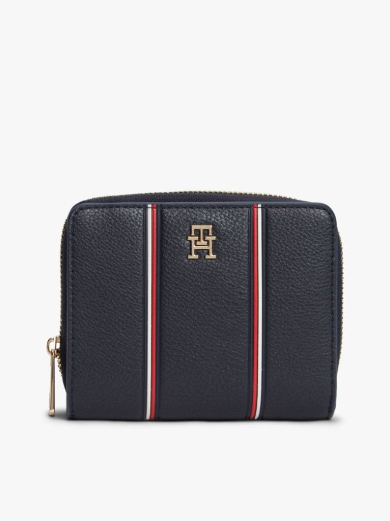 Blue Hilfiger Icon Signature Zip-Around Wallet  Women