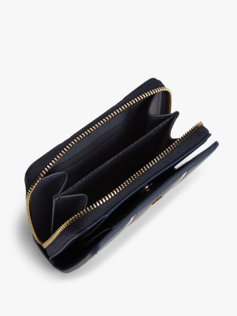 Blue Hilfiger Icon Signature Zip-Around Wallet  Women