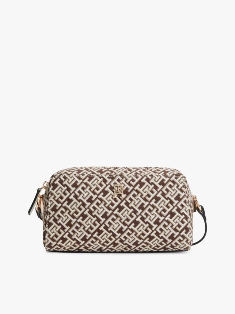 Multi TH Monogram Jacquard Crossbody Camera Bag  Women