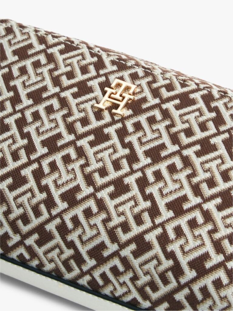 Multi TH Monogram Jacquard Crossbody Camera Bag  Women