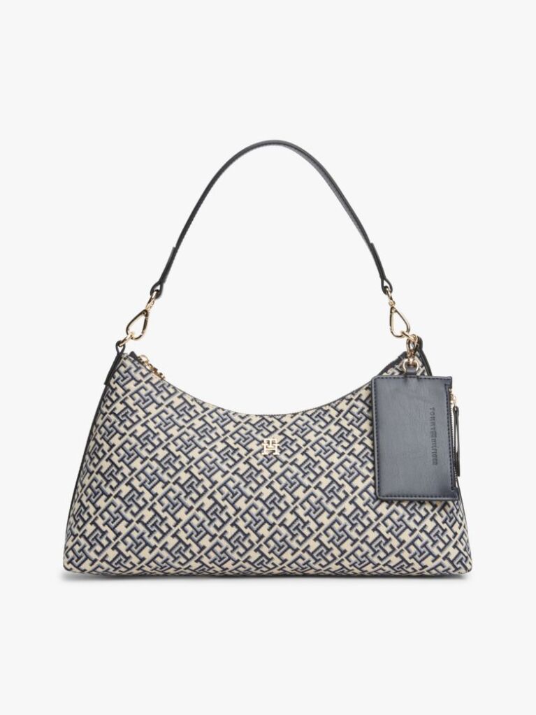 Multi Hilfiger Icon Jacquard Shoulder Bag  Women