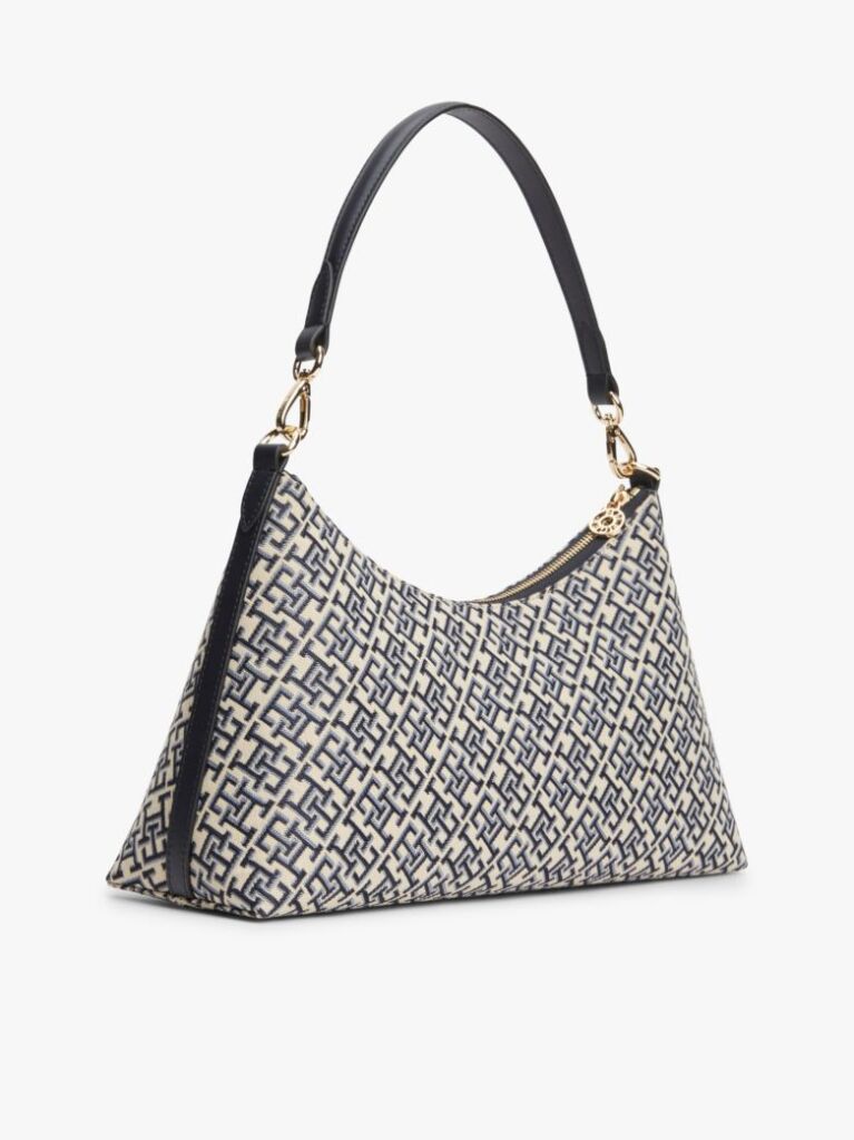 Multi Hilfiger Icon Jacquard Shoulder Bag  Women