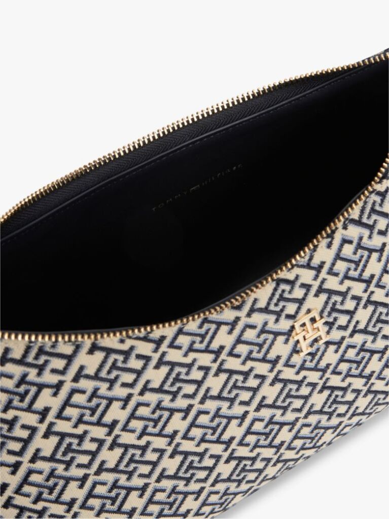 Multi Hilfiger Icon Jacquard Shoulder Bag  Women