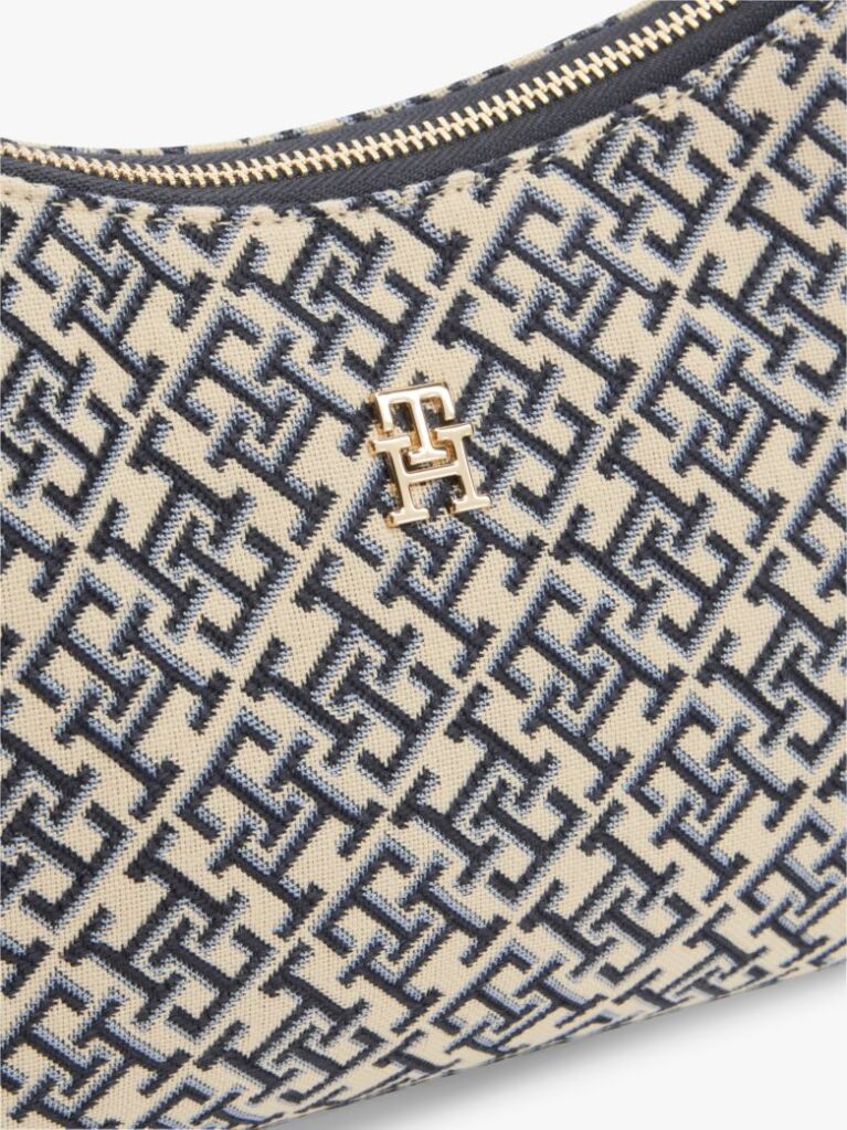 Multi Hilfiger Icon Jacquard Shoulder Bag  Women