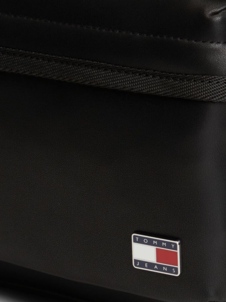 Black Essential Logo Plaque Dome Backpack  Women