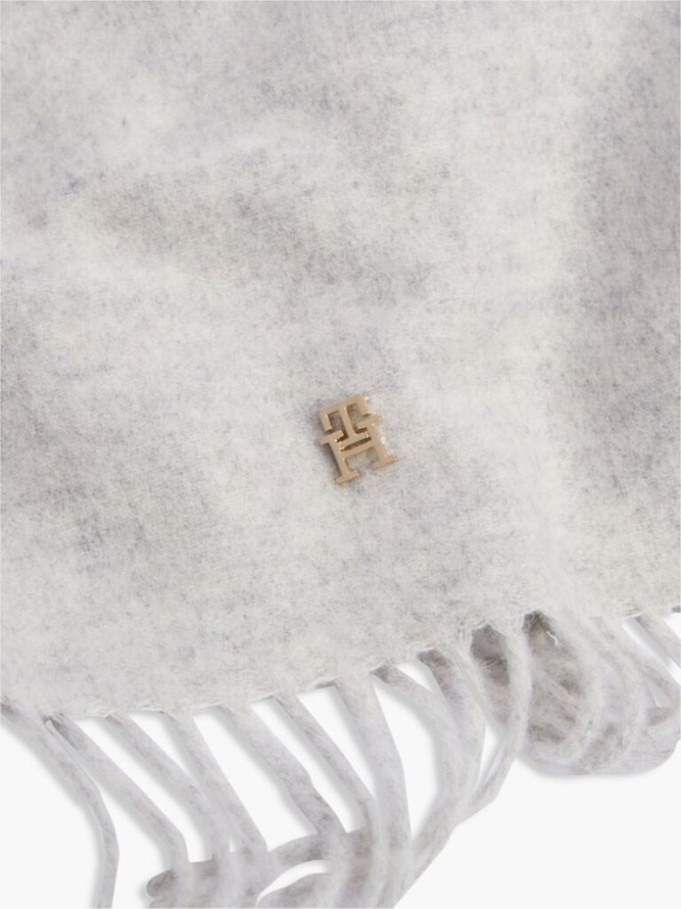 Grey Chic Pure Wool Scarf  Women