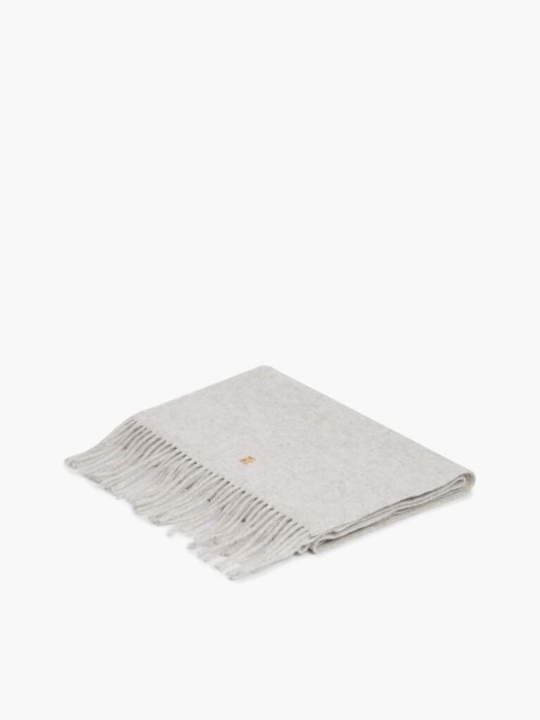Grey Chic Pure Wool Scarf  Women