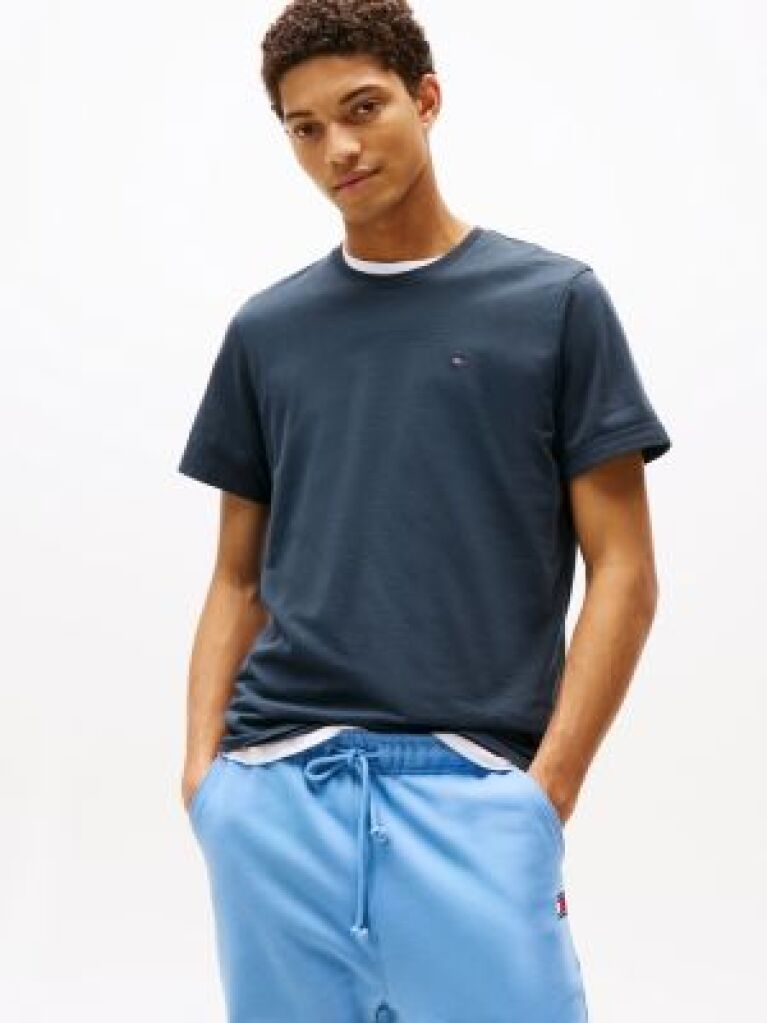 Black Regular Fit Crew T-Shirt  Men