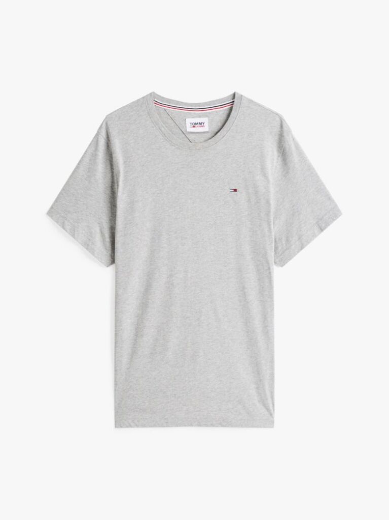 Grey Regular Fit Crew T-Shirt  Men
