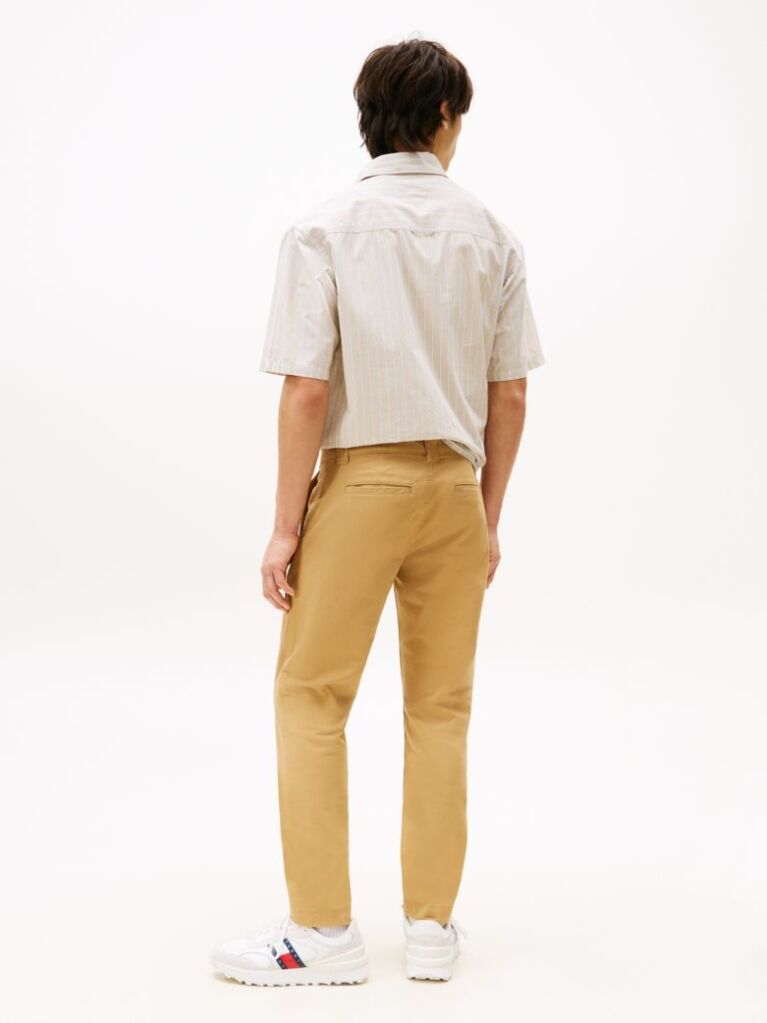Brown Scanton Slim Fit Chinos  Men