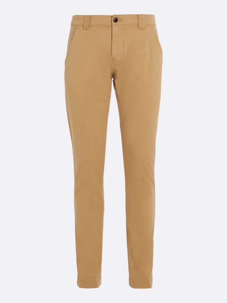 Brown Scanton Slim Fit Chinos  Men