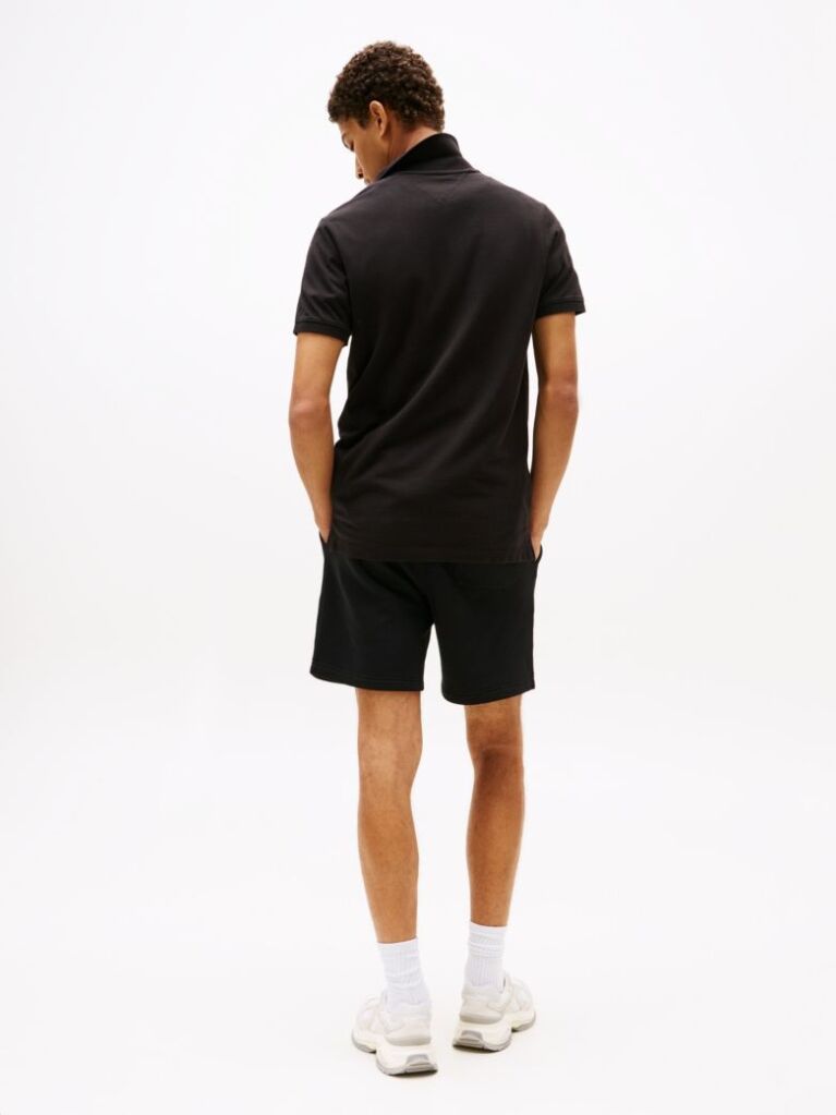 Black TJM SLIM PLACKET POLO  Men