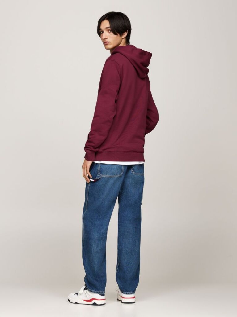 Red Badge Drawstring Hoody  Men