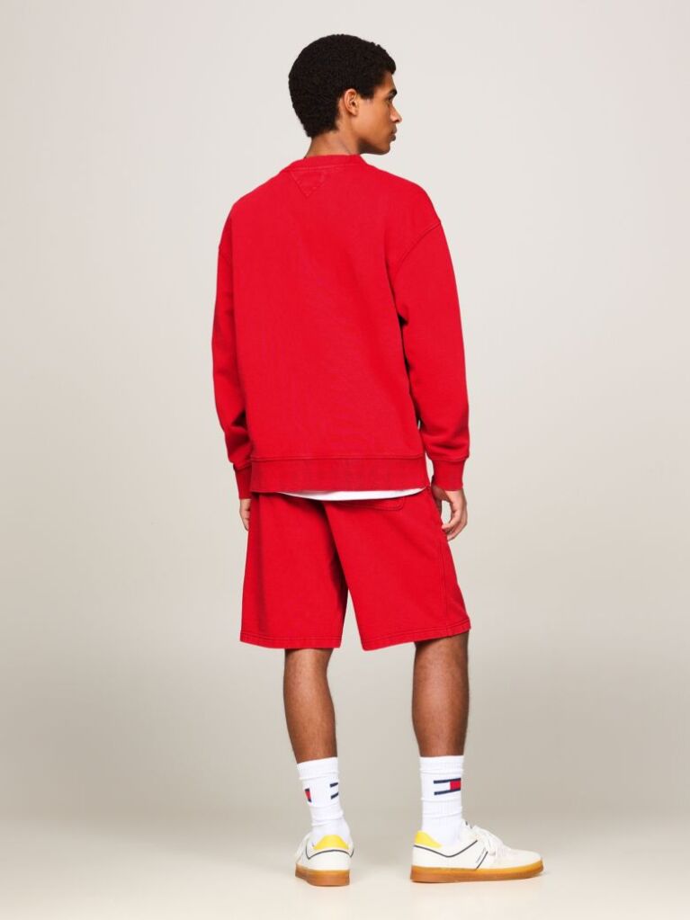 Red Archive Relaxed Sweatshirt  Men