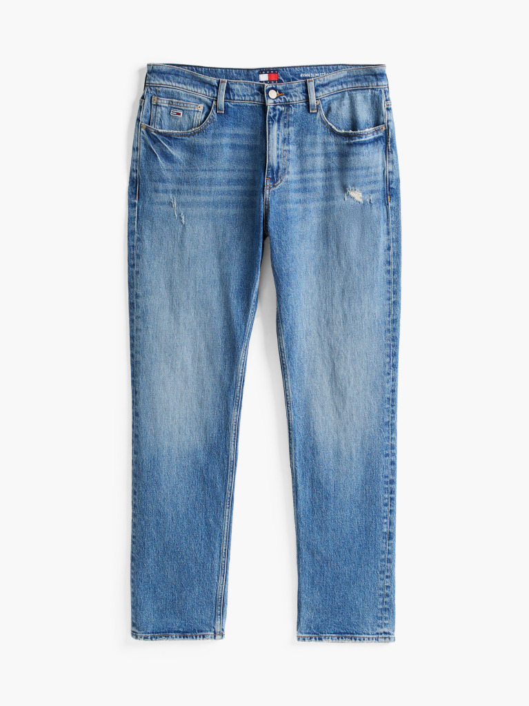 Denim Ryan Distressed Slim Straight Jeans  Men