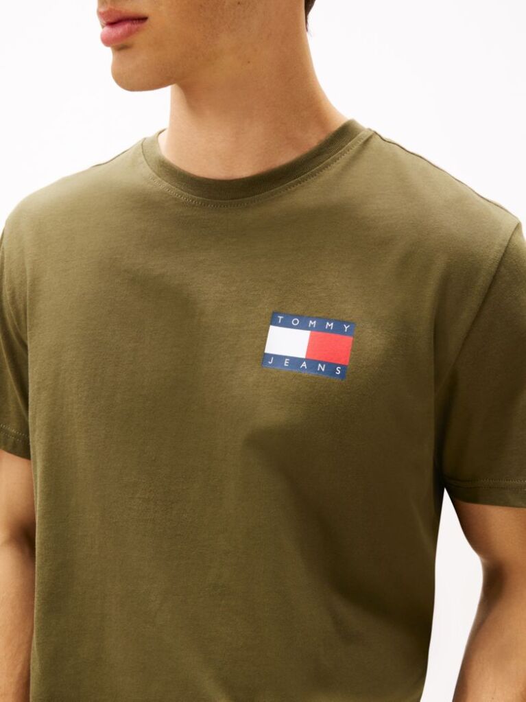 Green Logo Slim T-Shirt  Men