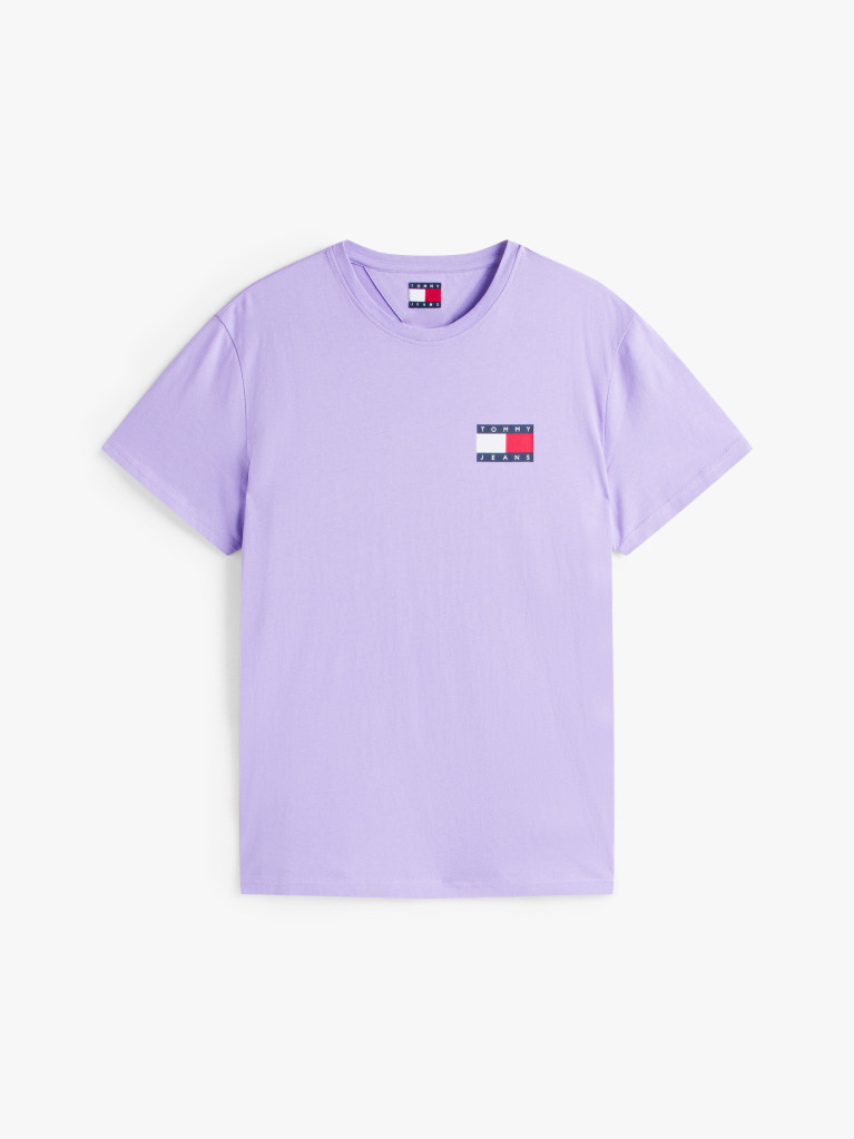 Purple Logo Slim T-Shirt  Men