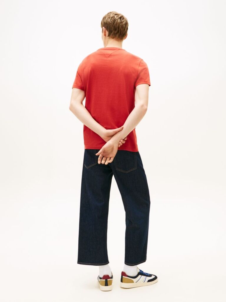 Red Logo Slim T-Shirt  Men