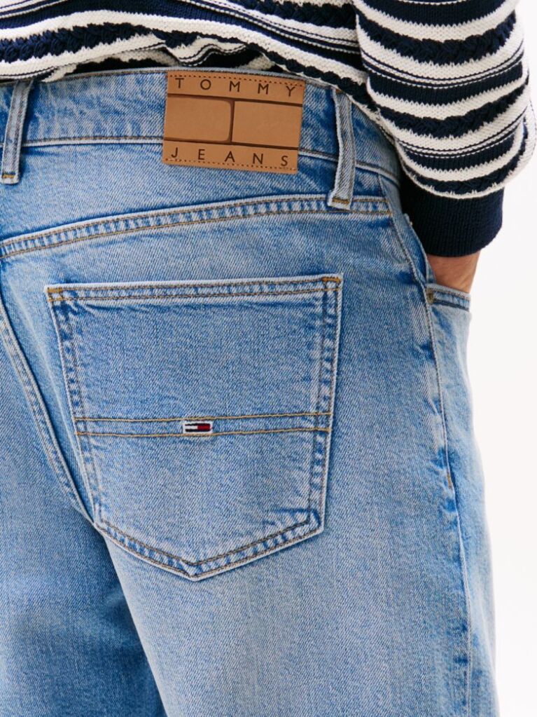 Denim Isaac Whiskered Relaxed Tapered Jeans  Men
