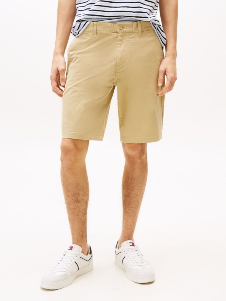 Beige Scanton Slim Chino Shorts  Men