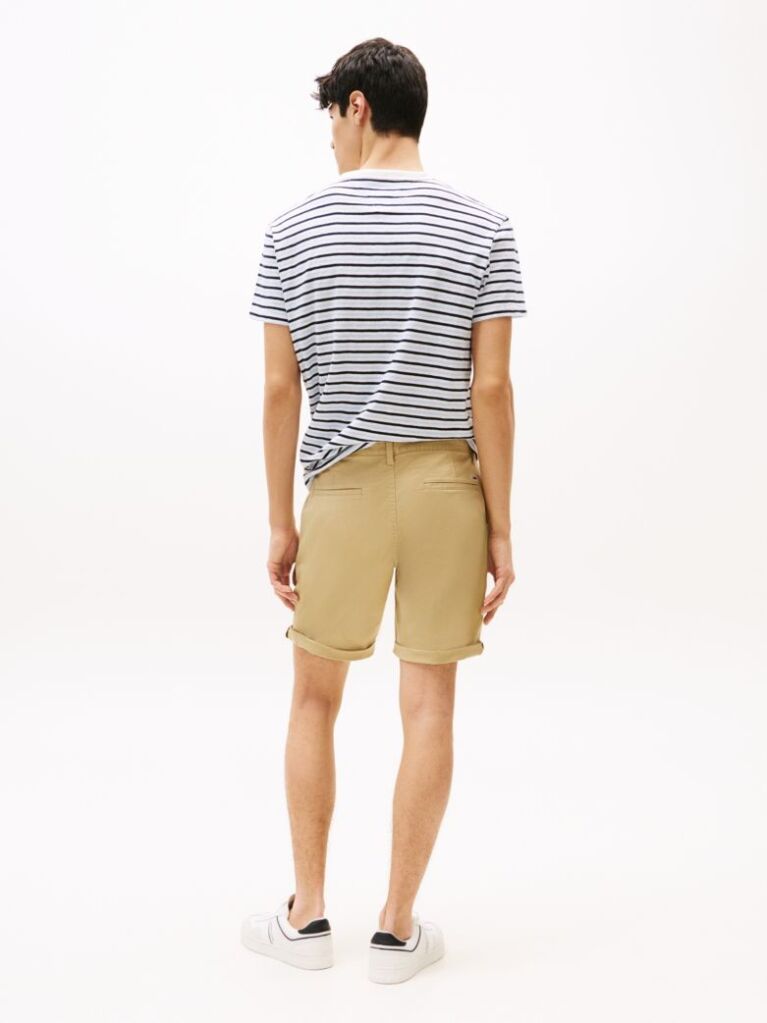 Beige Scanton Slim Chino Shorts  Men