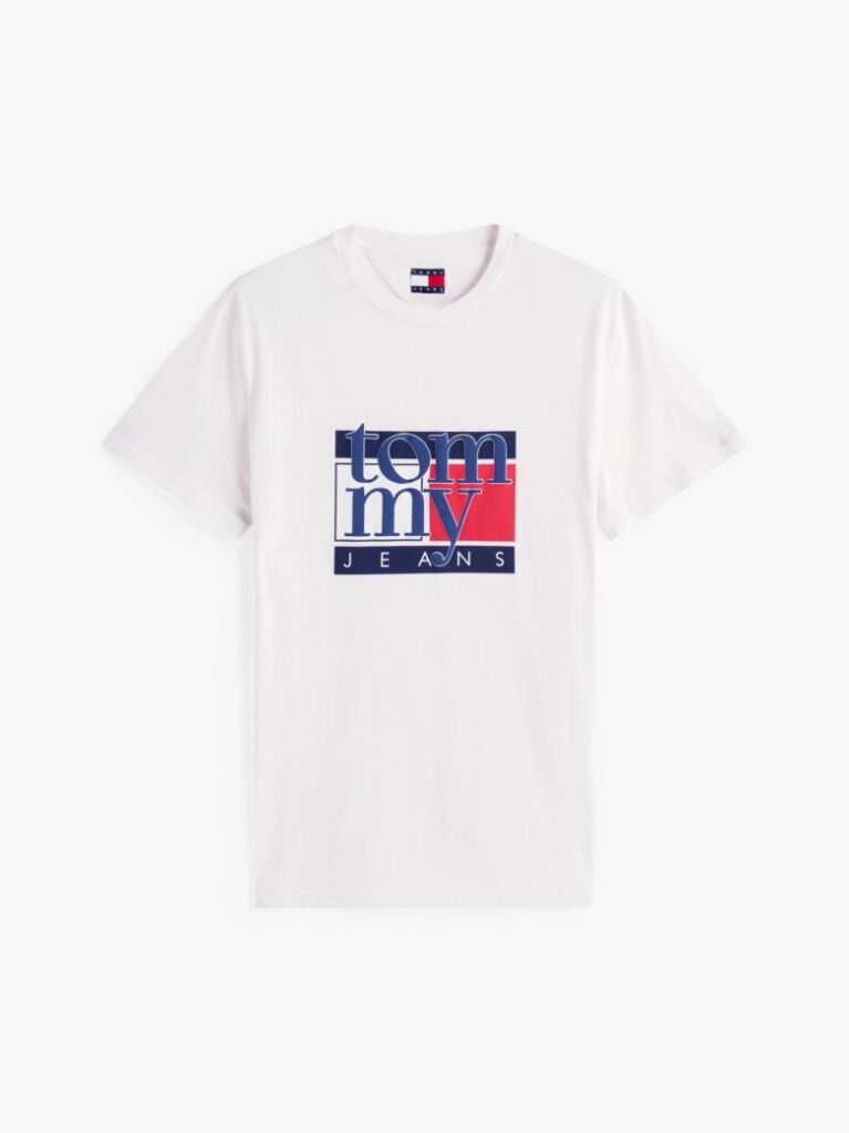 White Flag Graphic Slim T-Shirt  Men
