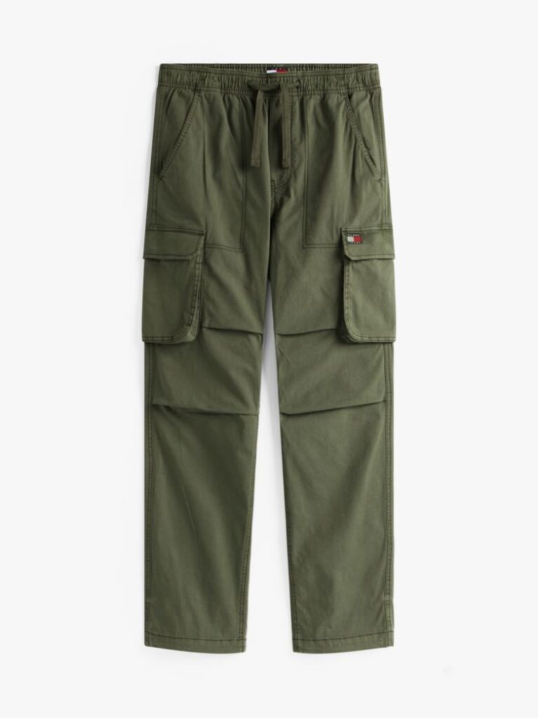 Green Otis Regular Cargo Pocket Joggers  Men