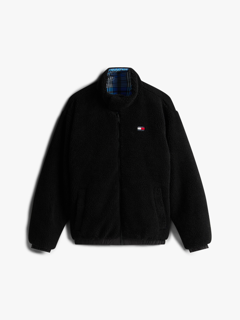 Multi Reversible Teddy Relaxed Jacket  Men
