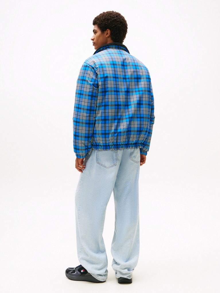 Multi Reversible Teddy Relaxed Jacket  Men