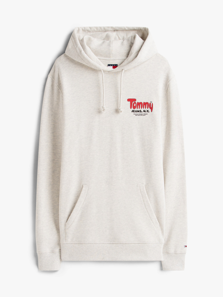 Grey Logo Terry Hoody  Men