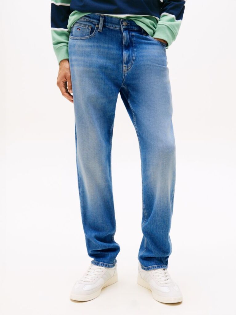 Denim Ryan Faded Slim Straight Leg Jeans  Men
