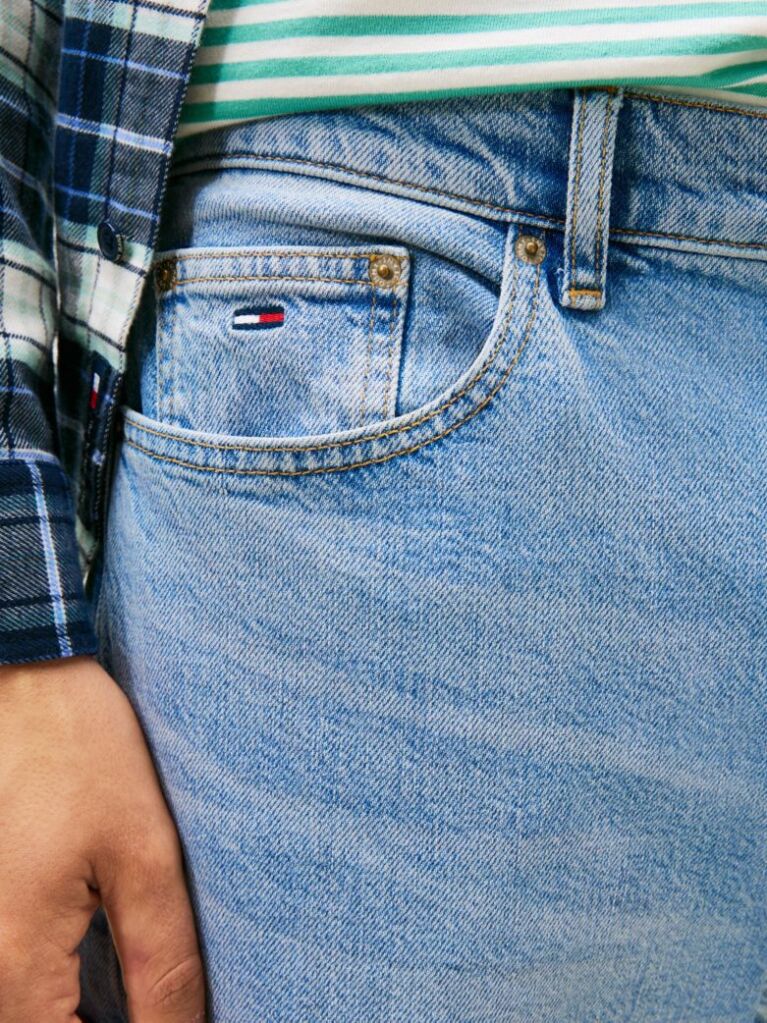 Denim Sonny Faded Regular Tapered Leg Jeans  Men