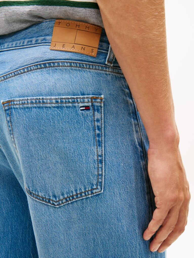 Denim Jaimie Whiskered Relaxed Straight Leg Jeans  Men