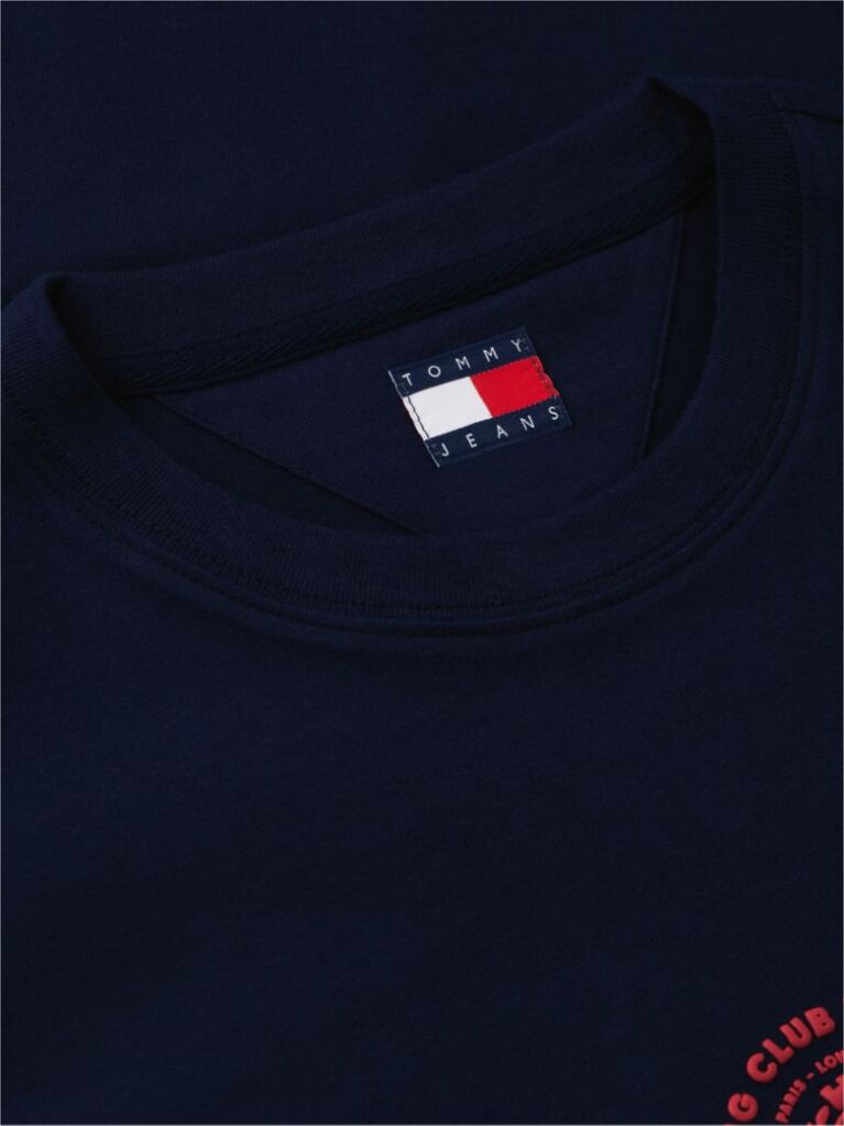 Blue Back Logo Relaxed Jersey T-Shirt  Men